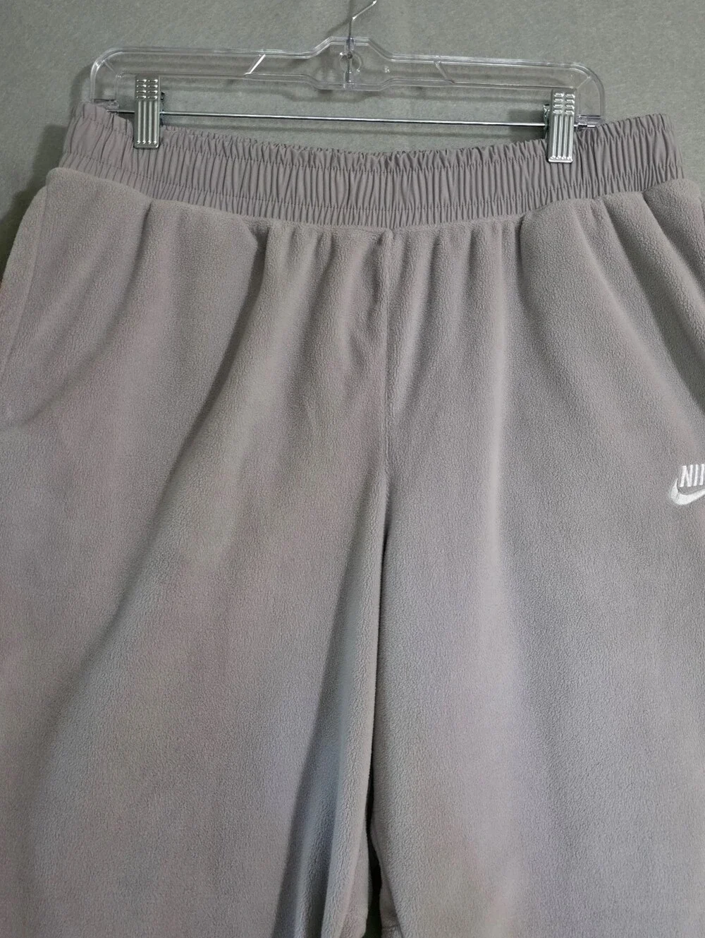 Nike Mens Gray Polar Fleece Sweatpants Joggers BV3601 Size Large